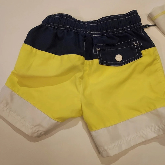 Carter's Baby Boy Captain Adorable Swimsuit Truck and Rashguard Set in Size 24M - Picture 6 of 7